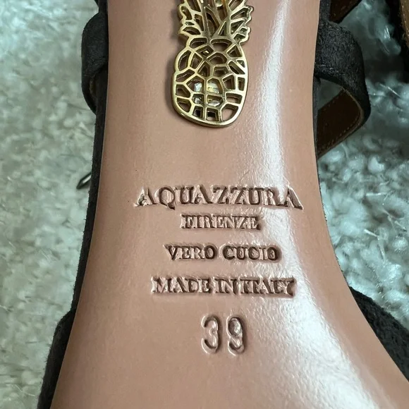 Aquazzura Belgravia suede heels - Picture 10 of 15